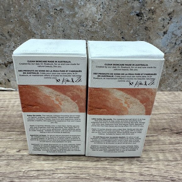 Lot Of 2 Dr Roebucks Perky Collagen Boosting Serum, 1.01 fl. oz - Picture 2 of 9